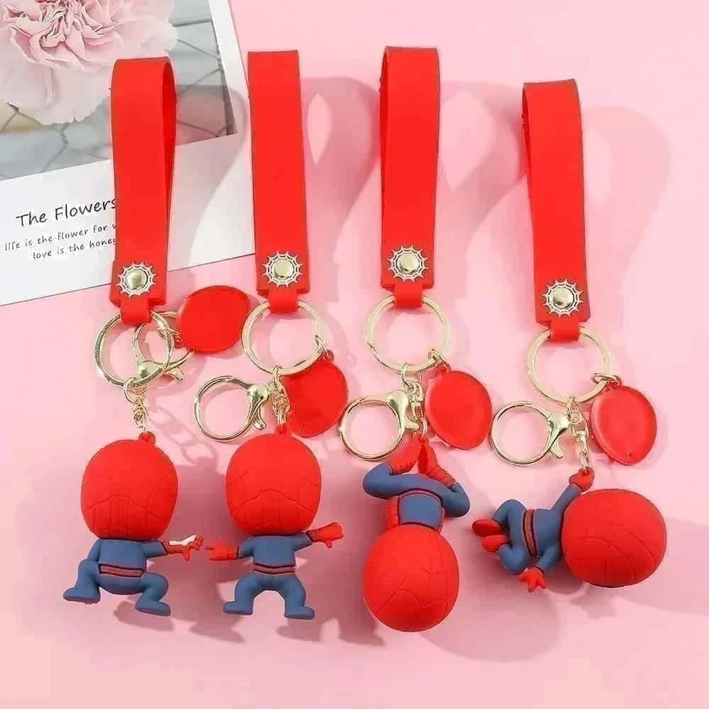 Funky Spiderman 3D Keychain