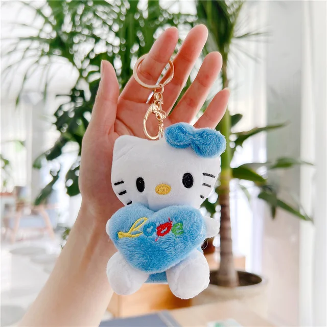 Hello Kitty Plush Soft Toy Cute Keychain