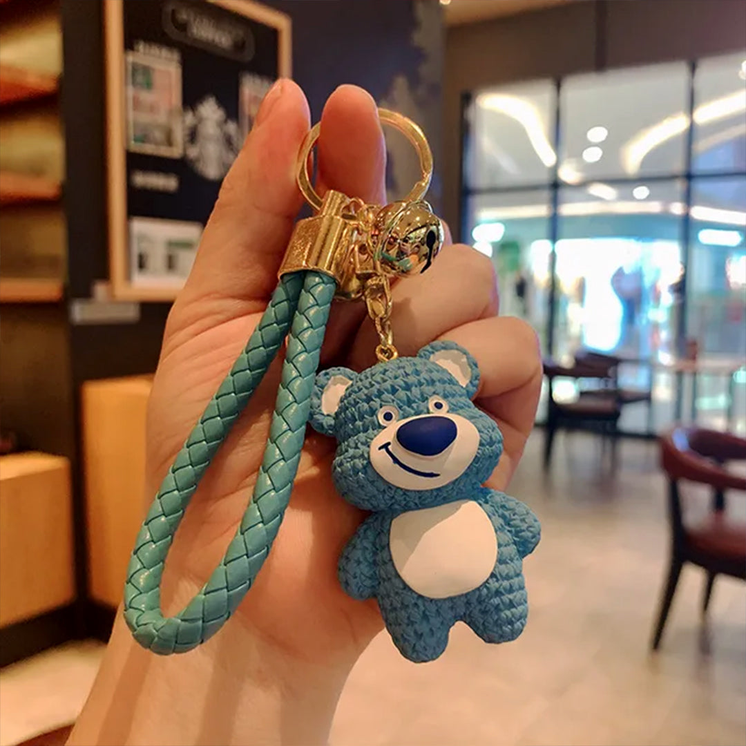 Toy Story Movie Blue Lotso Bear Keychain: A Cuddly Companion