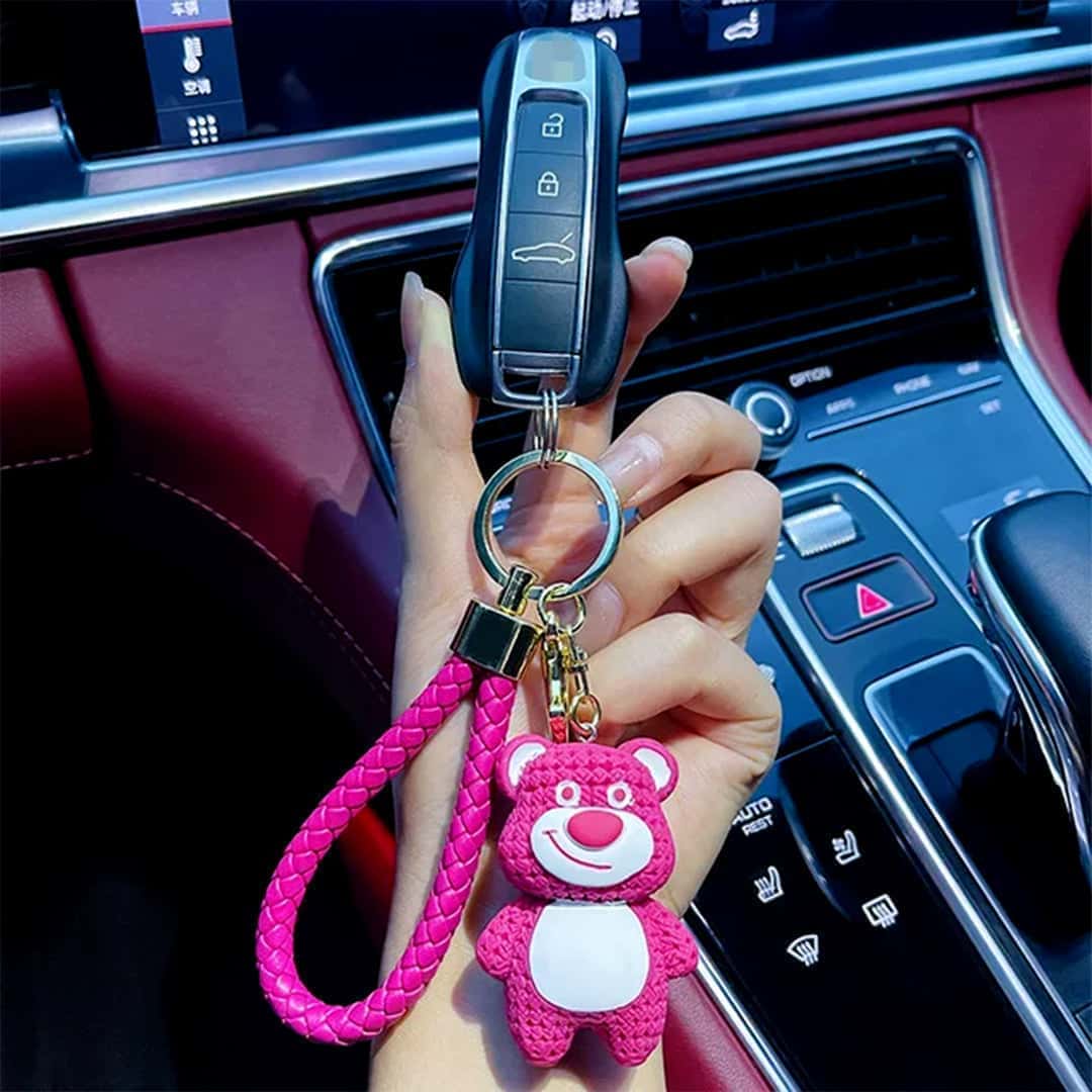Toy Story Blue Lotso Bear Keychain: A Cuddly Companion