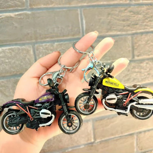 Miniature Superbike Model Keychain