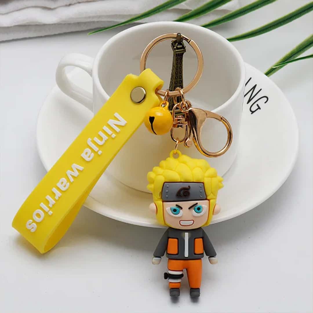 Naruto Uzumaki 3D Rubber Keychain: Unleash Your Inner Ninja Spirit!