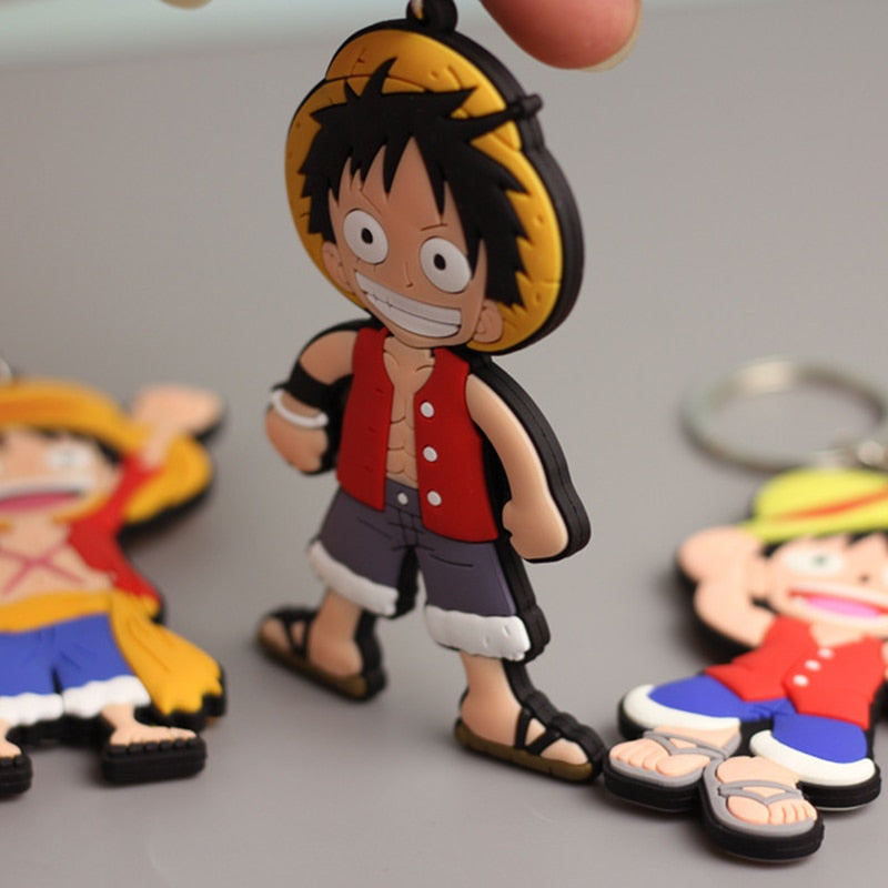 One Piece Rubber Keychain: Adorably Epic Adventures Await!