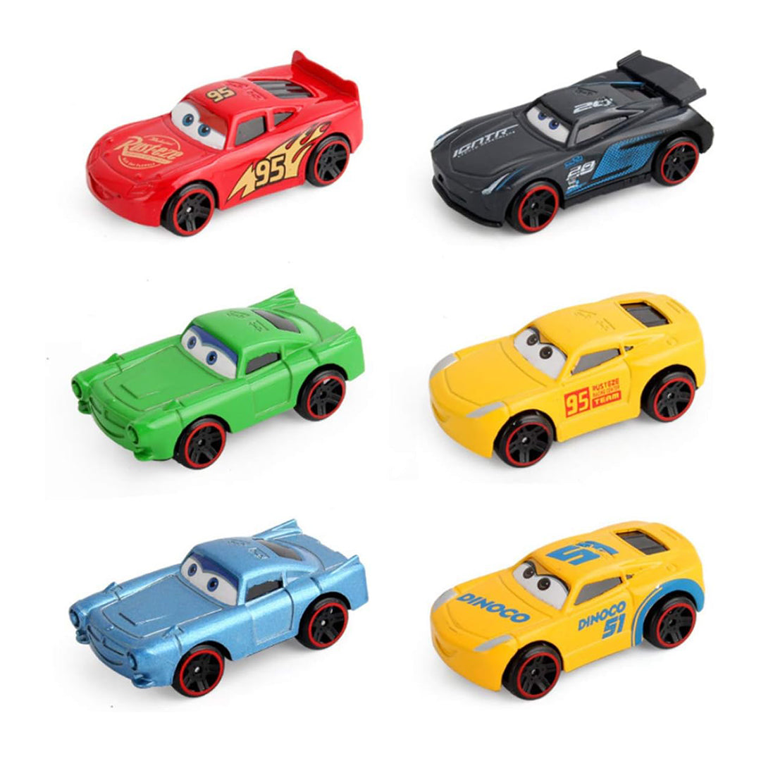 Pixar Cars Diecast Toy Car Keychain – Miniature Metal Car Keychain for Kids & Collectors