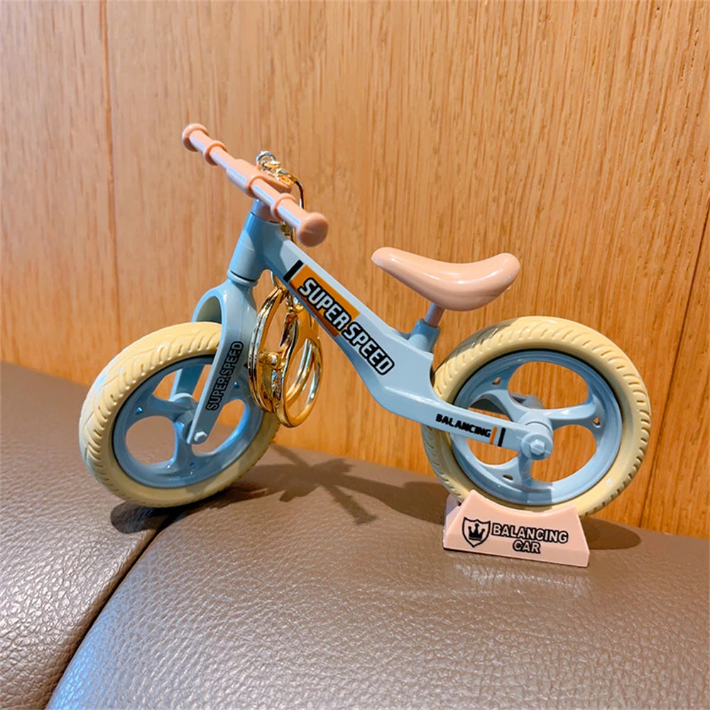 Quirky Bicycle Home Decoration Keychain