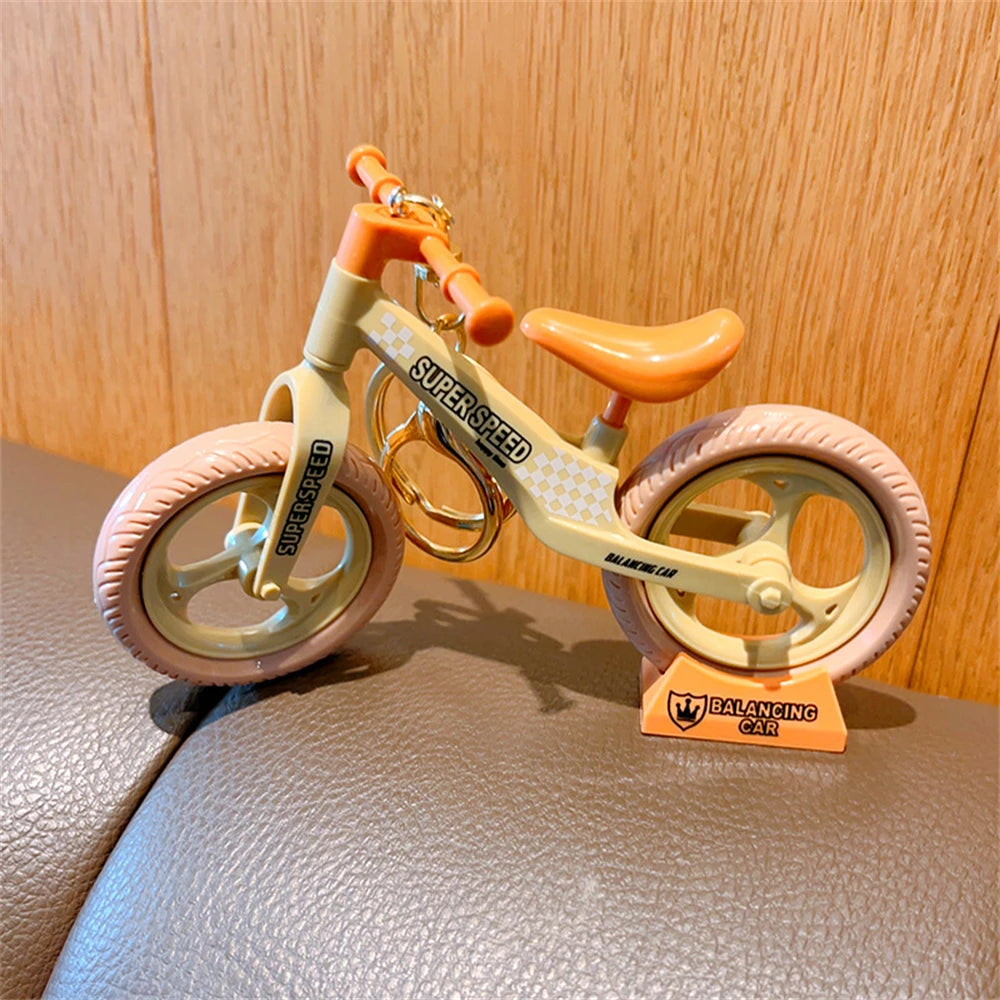 Quirky Bicycle Home Decoration Keychain