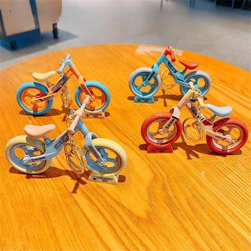 Quirky Bicycle Home Decoration Keychain