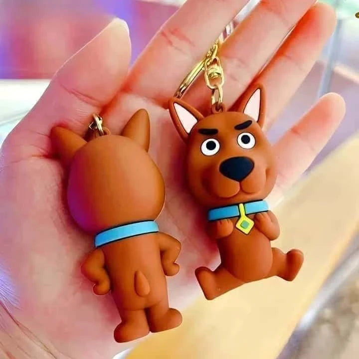 Scooby-Doo 3D Premium Quality Rubber Keychain