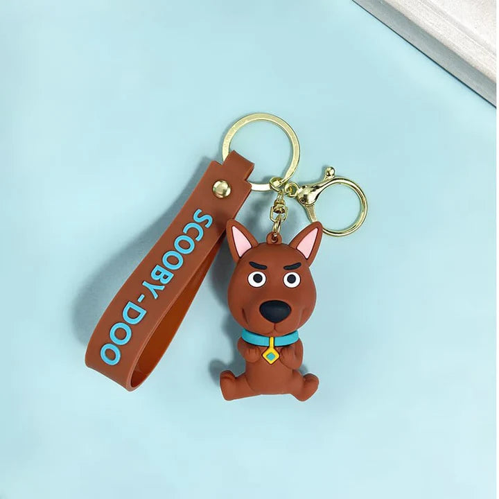 Scooby-Doo 3D Premium Quality Rubber Keychain