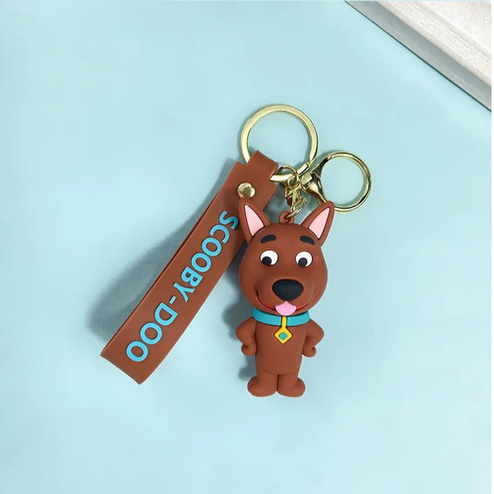 Scooby-Doo 3D Premium Quality Rubber Keychain