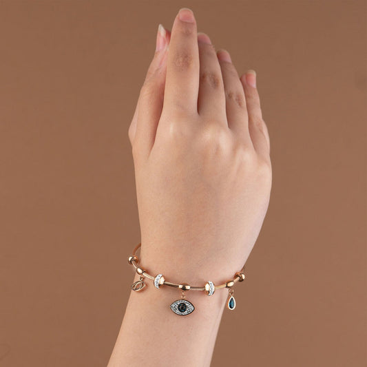 Mystic Eye Attraction Chain Kada Bracelet