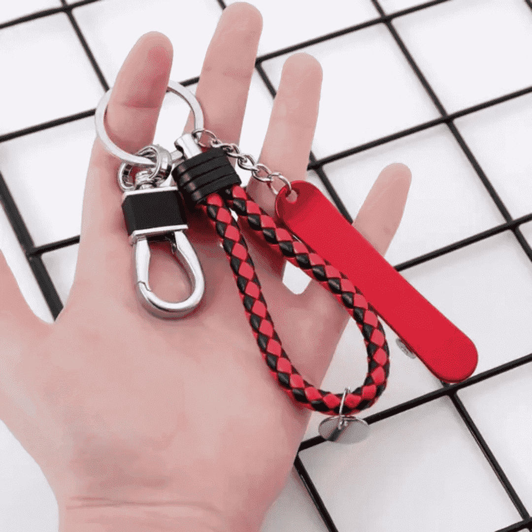 Mini Skateboard Keychain with Bottle Opener
