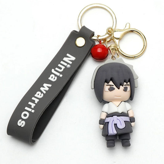 Sasuke Uchiha and the Naruto Universe 3D keychain with Strap