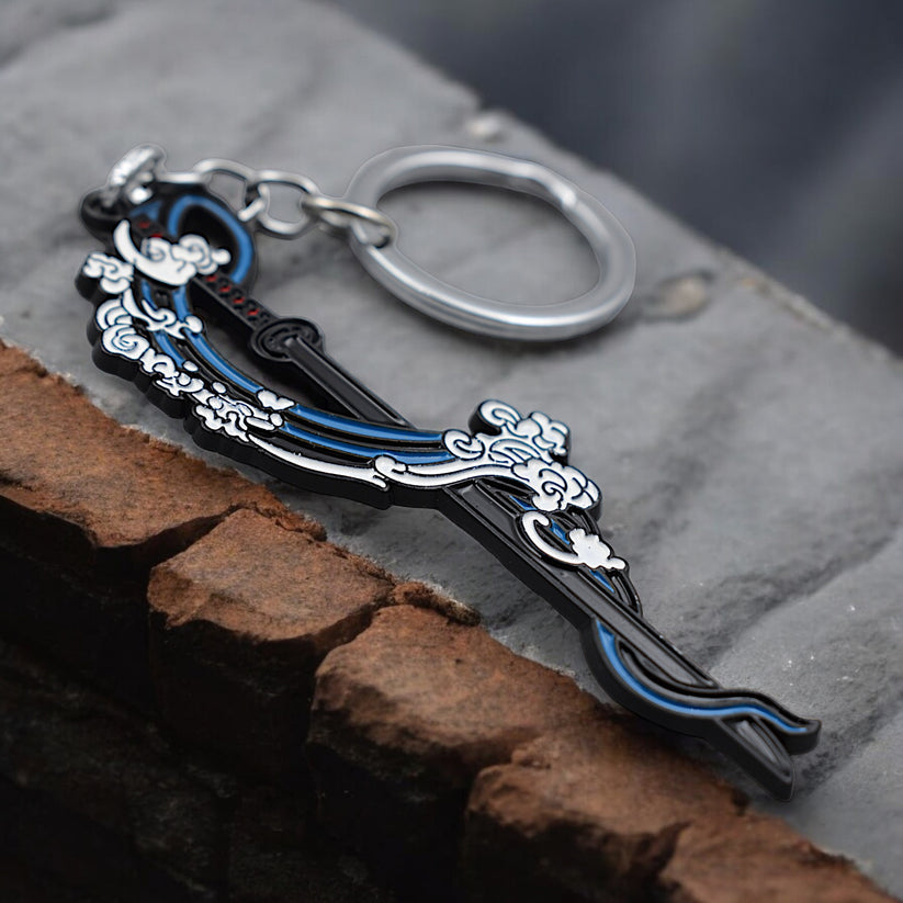 Tanjiro Kamado Metal Katana Keychain – Demon Slayer Sword