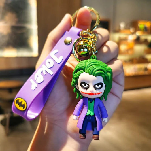 Joker Silicon Keychain With Bagcharm And Strap