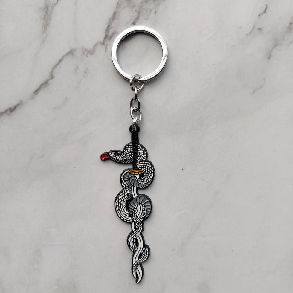 Obanai Iguro Sword Metal Keychain Demon Slayer