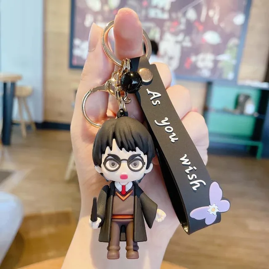 Magic of Harry Potter with the 3D Rubber Keychain