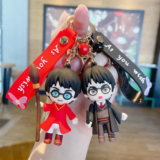 Magic of Harry Potter with the 3D Rubber Keychain