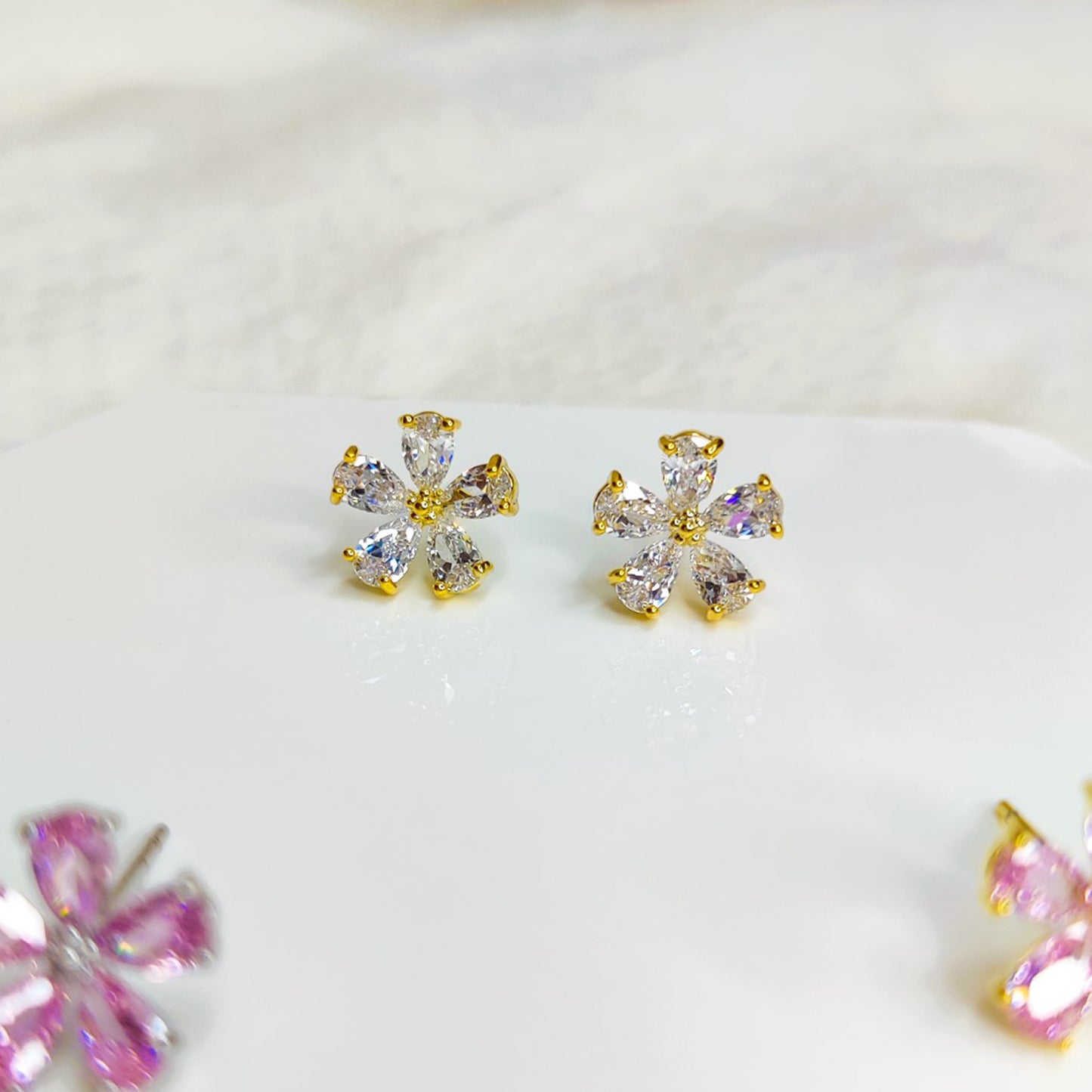 Floral Fancy Studs