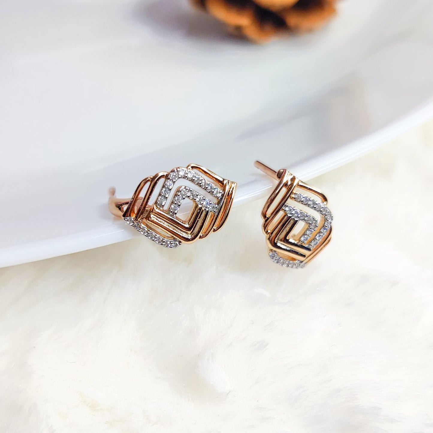 Back Clip On earrings