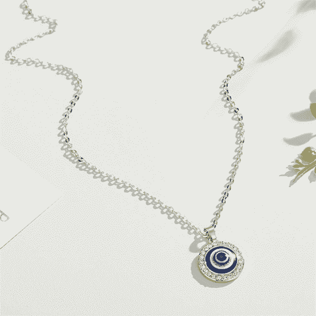 Bleu Evil Eye Necklace