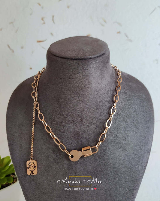 Lock & Key Necklace