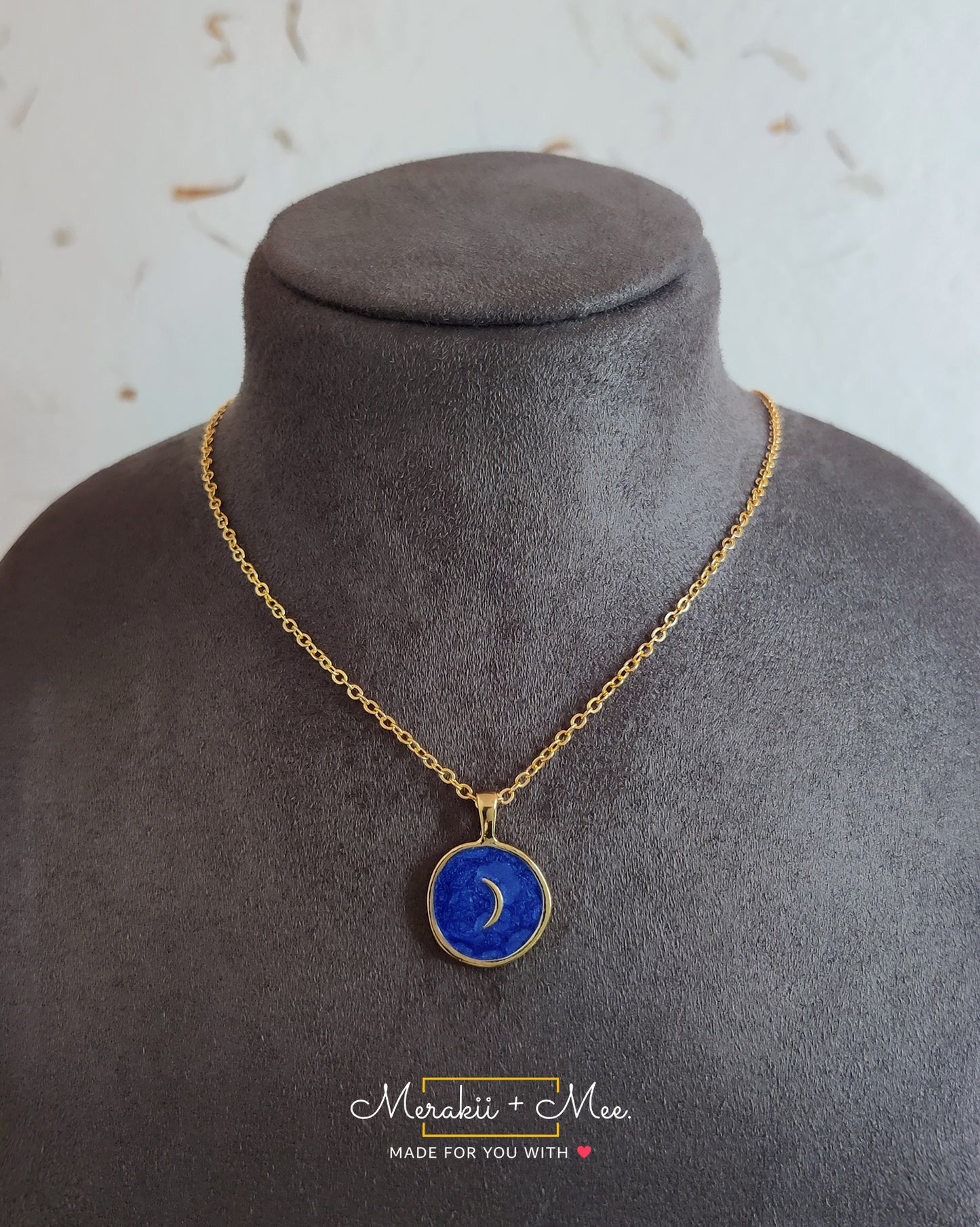 Night Moon - Galaxy Charm Necklace