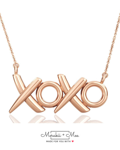 XOXO: Hugs & Kisses Pendant Necklace