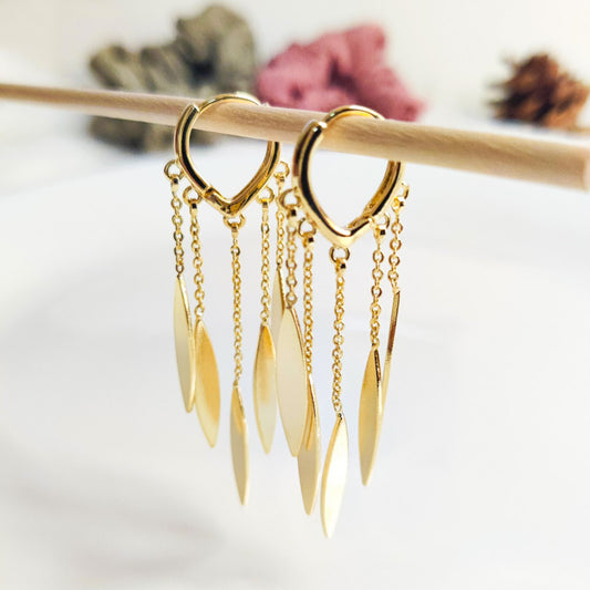 Feather Flock Bali Earrings