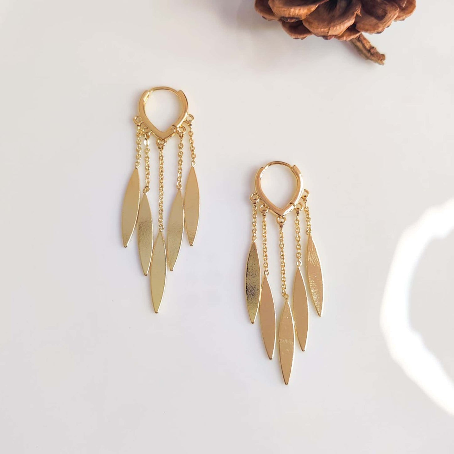 Feather Flock Bali Earrings