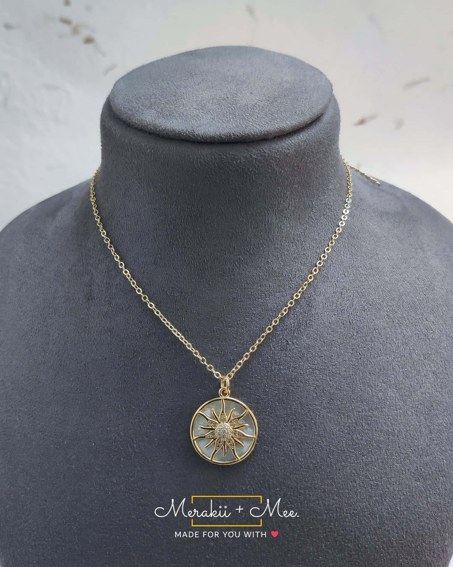 Sandra's Sun Necklace