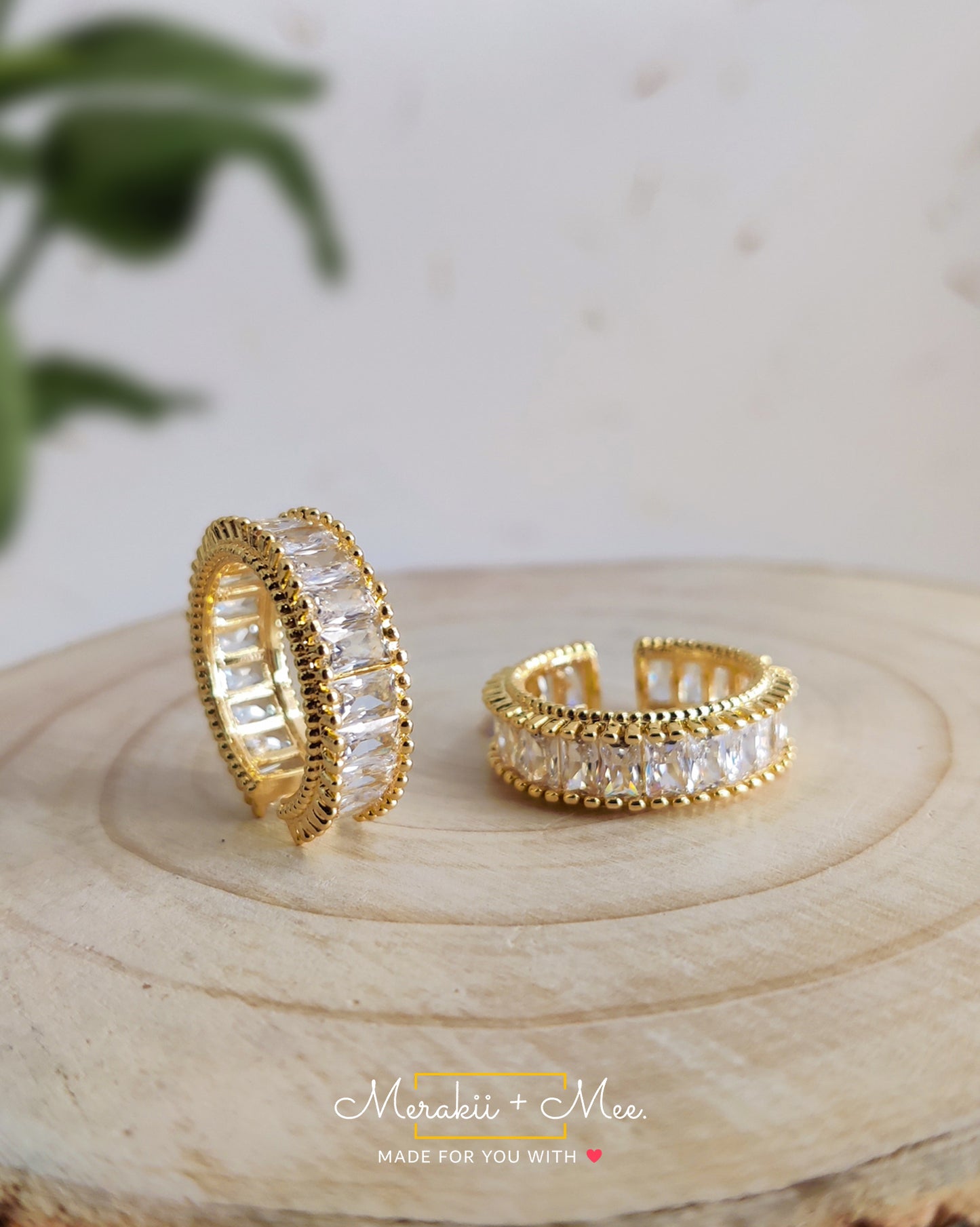 Olivia Baguette Ring