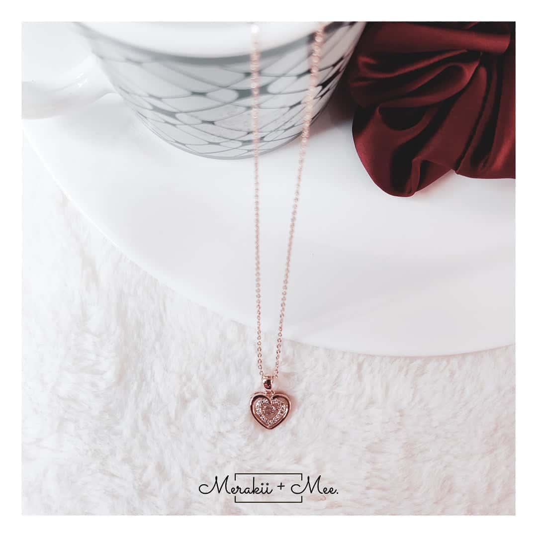 Dancing Diamond Heart Necklace