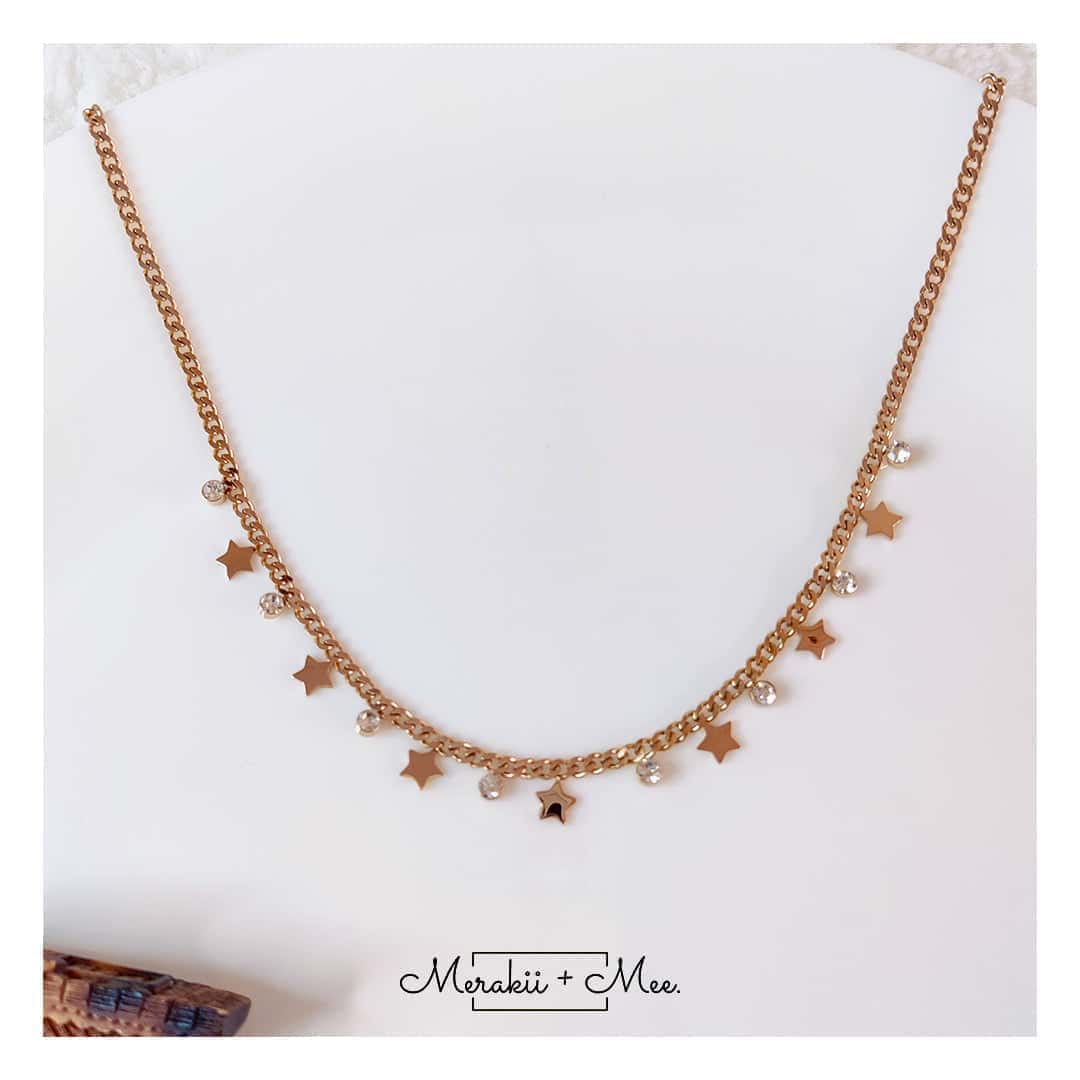 Stars & Diamond Necklace