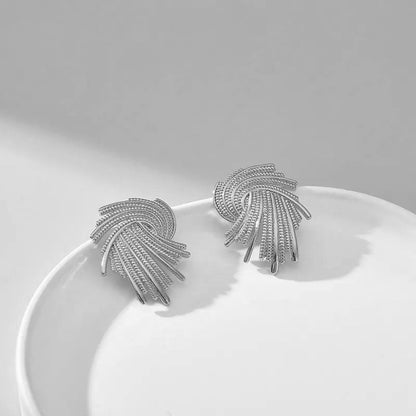 Whirlwind Shaped Earrings