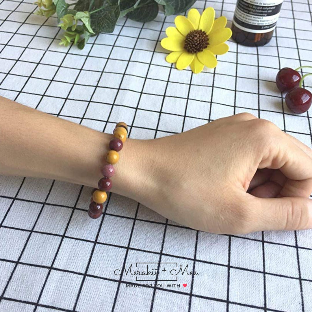 Mookaite Jasper Power Bracelet