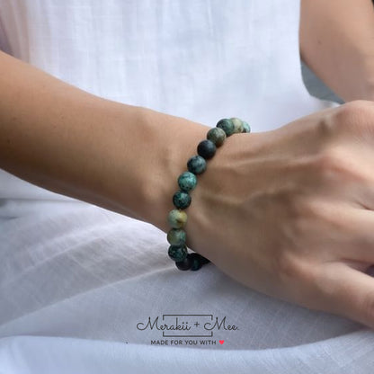 African Turquoise Bracelet