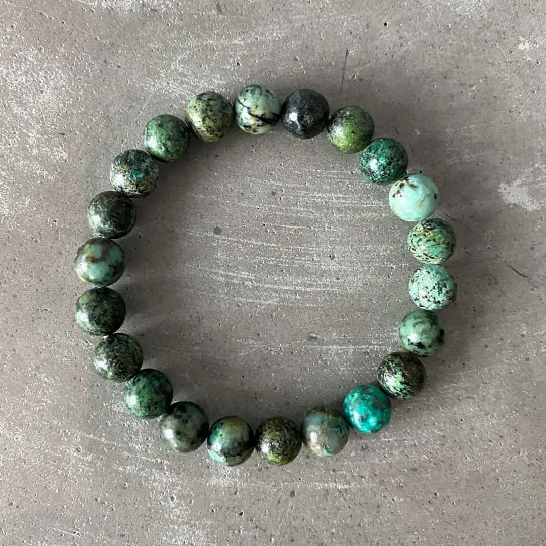 African Turquoise Bracelet