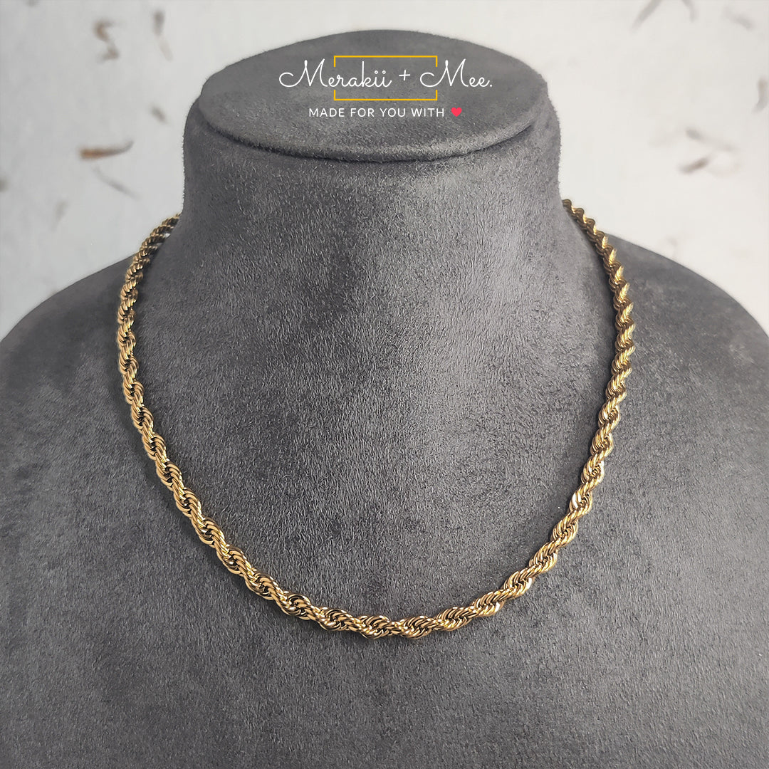 Gold Twisted Chain