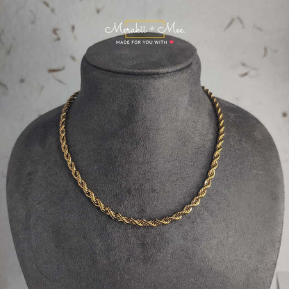 Gold Twisted Chain