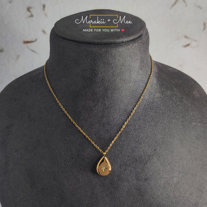 Stardust Waterdrop Necklace
