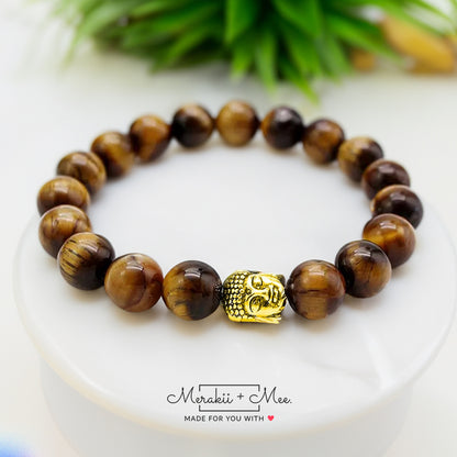 Buddha Tiger Eye Bracelet