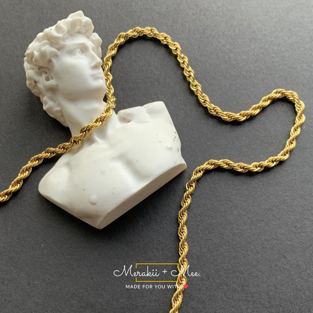 Gold Twisted Chain