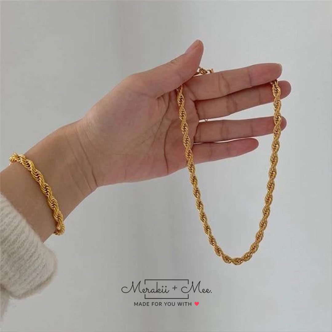 Gold Twisted Chain