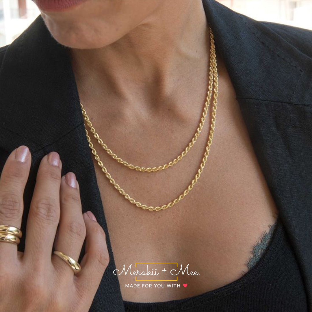 Gold Twisted Chain