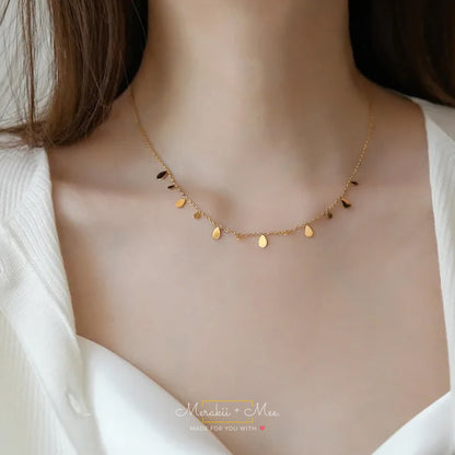 Amelia Gold Necklace