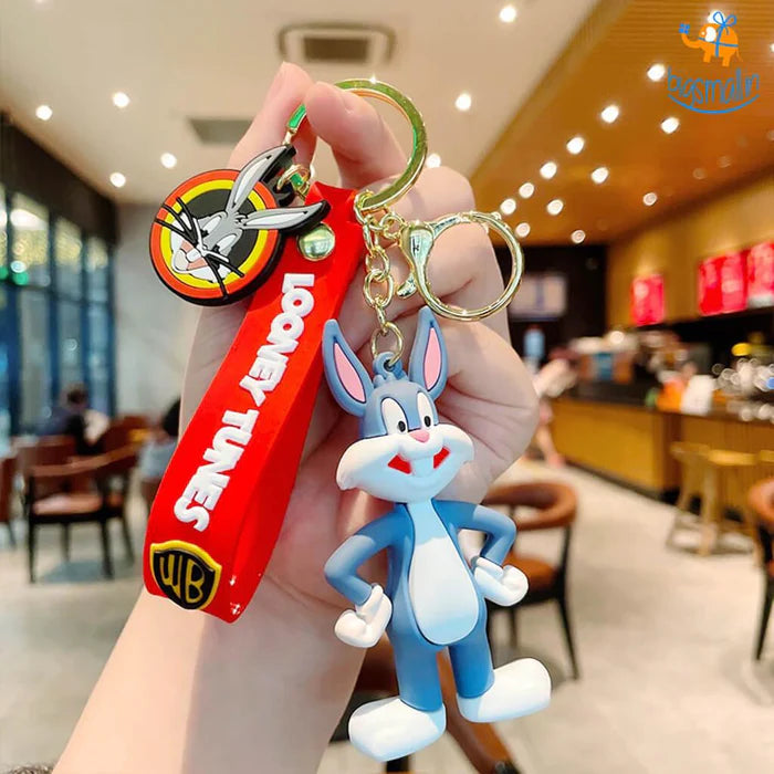 Bugs Bunny Looney Toons 3D Keychain