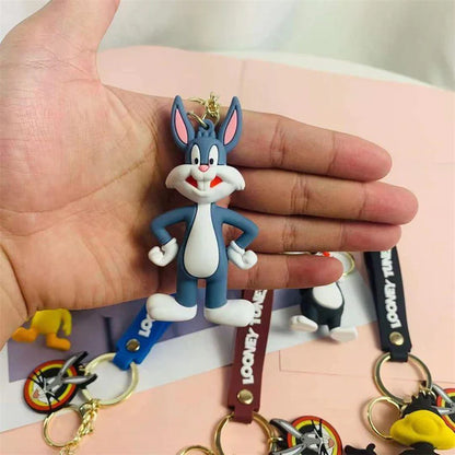Bugs Bunny Looney Toons 3D Keychain