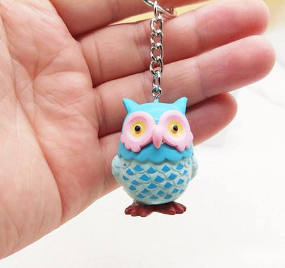 Owl-shaped Keychain Carabiner | Creative Key Chain Keyring