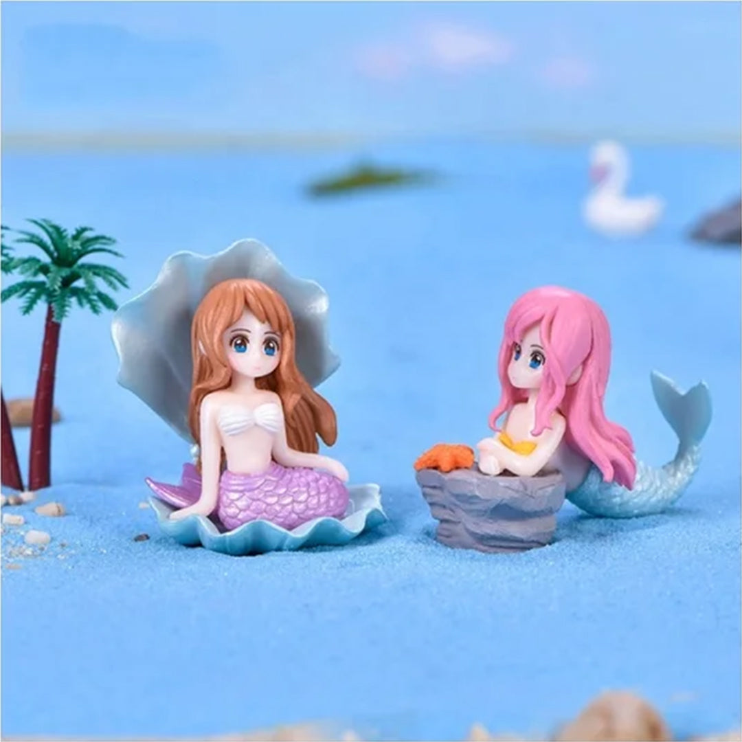 Little Mermaid Miniature Keychains | Adorable Mermaid Keychain